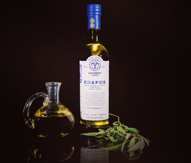 ÉDAFOS PDO Extra Virgin Greek Olive Oil - 500ml Bottle