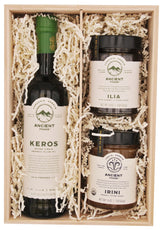 KERÓS Organic Olive Oil and ILÍA & IRÍNI Honeys, Gift Box