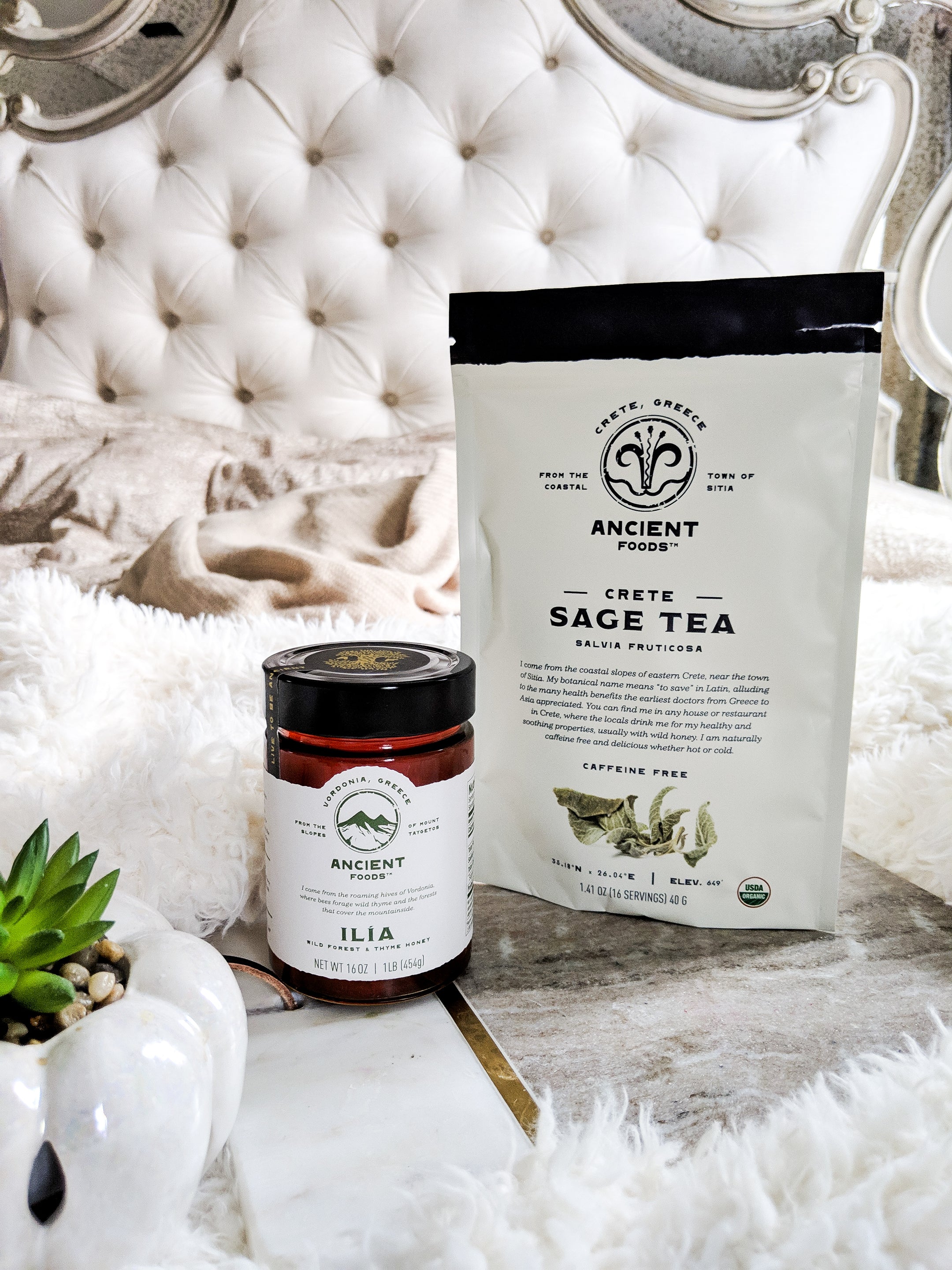 Sage Tea, Sage Leaf Tea, Herbal Tea, Sleepytime and Flat Tummy Tea