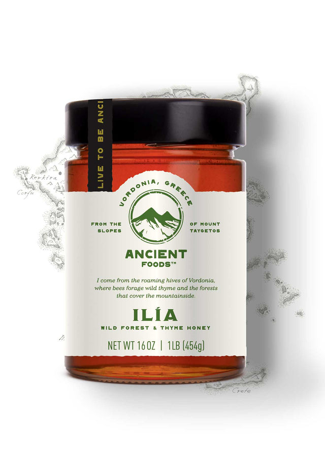 ILÍA Wild Forest and Thyme Greek Honey